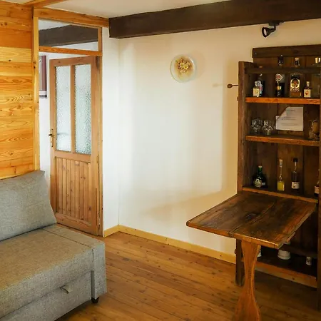 Stone With Views Over Balme Valley Alo di Stura