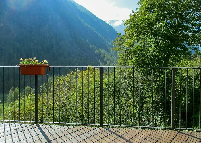 Stone With Views Over Balme Valley